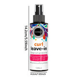 Curl leave-in conditioner, restores curls and protects hair, high shine, smooth and easy to comb, repairs frizz in curls.