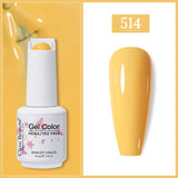 Clou Beaute Gel Nail Polish Neon Brown Royal Blue Red Green Pastal Nude Nail Art Varnishes Gel Lacquer HEMA/TPO FREE UV Gel Nail