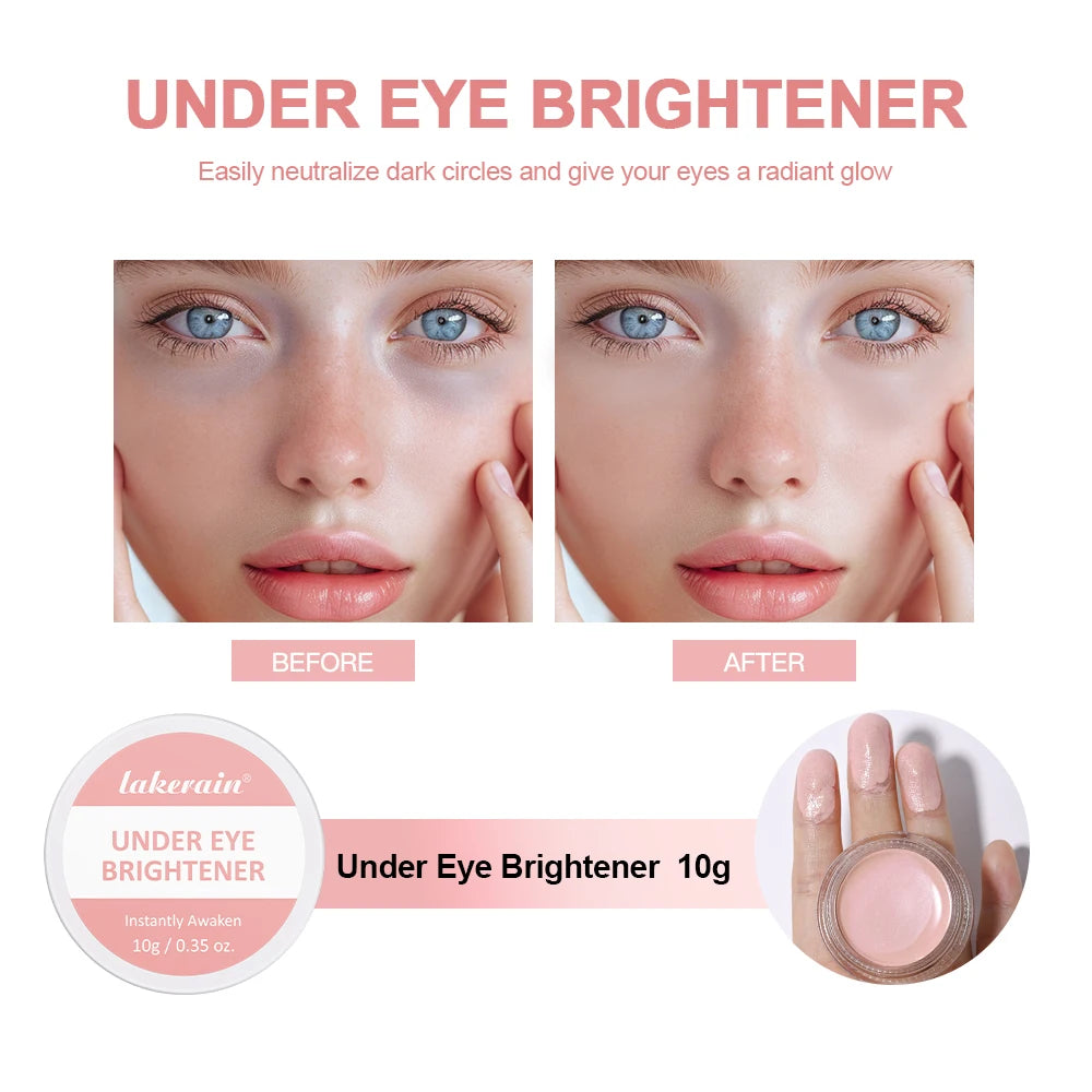 Hydrating Eye Brightening Concealer&Contour Cream-Full Coverage Long Lasting Correcting Eye Concealer for a Perfect Look Makeup