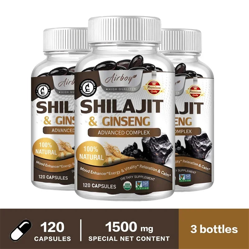 Shilajit - Natural Energizer To Rejuvenate The Body, Improve Mental Clarity and Boost The Immune System