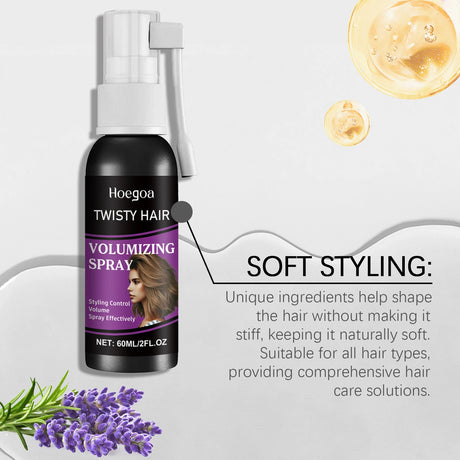 Fluffy Volumizing Hair Spray Non-greasy Quick-Drying Wash Free Increase Volume Styling Modeling Hairdressing Hair Shaping Spray