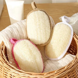 Natural Loofah Sponge Soft Bath Sponges Exfoliating Skin Health Cleaning Tool Bath Shower Brushes Unisex Foam Loofah Bath Brushe