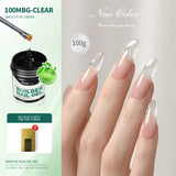 Nailpop Milky Smooth Builder Gel 30/100g for Nail Extension Long Lasting Quick Building UV Gel Soak Off Nail Art Design DIY