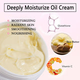 AILKE Glutathione & Vitamin C Kit, With Whitening Lotion, Moisturizing Cream, Lightening Soap, Spa Oil, Glowing Body Cream