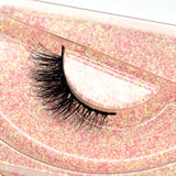 Half Lashes Mink Eyelashes Fluffy Soft False Eyelashes Wispy Cross Mink Eye Lashes Natural Short Mink Eyelash Extension Makeup