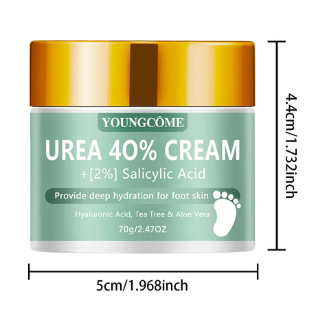 Urea 40% Foot Cream Dry Cracked Feet Heel Gentle Exfoliation Softening Skin Ultra-Hydrating Hand Foot Care Cream Stick Protuct