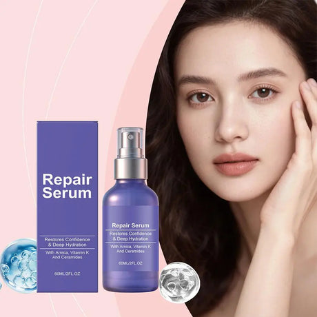 Vitamin K & Ceramides Repair Serum 60ml, Barrier Repair, Deep Hydration & Soothing Facial Essence for All Skin Types