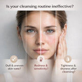 Rice Enzyme Brightening Cleansing Powder, Exfoliating Powder to Foam Cleanser, Smooth Texture,Hydrating & Gentle Skin Care 50g