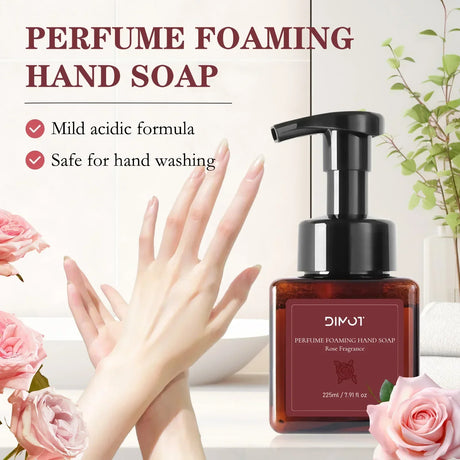 Fragrance Hand Wash, Deep Cleans & Moisturizes Skin, Rich Foaming Long-Lasting Scent Beauty-Care Cleanser