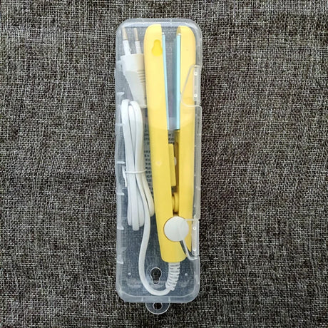 New Curling Iron Mini Hair Straightener Iron Ceramic Straightening Styling Tools Hair Curler Flat Iron Beard Straightener