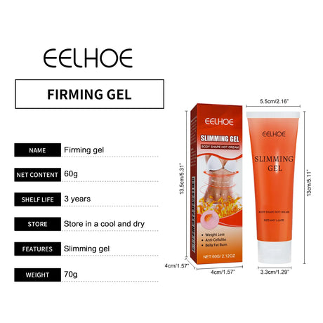 Slimming Gel For Fat Burner Weight Loss Anti Cellulite Thigh Arm Belly Waist Leg Sculpting Tighten Skin Body Slimming Hot Cream