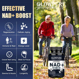 NAD+ Anti-Aging Supplement – Cellular Energy & Immune Booster, Blood Flow Support + Longevity Aid