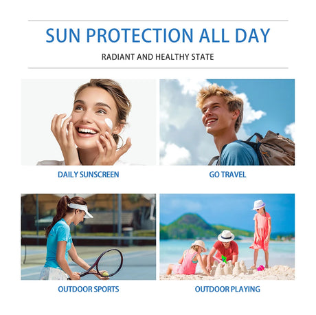 SPF50 Facial Centella Sunscreen Protector Solar Sunblock Skin Whitening Cream Korean Moisturizing Protector New Care Body