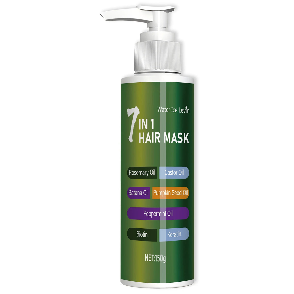 7-in-1 Deep Care Hair Mask to Prevent Breakage and Soften Dry Hair, Rich in Rosemary Oil, Castor Oil, and Biotin Keratin