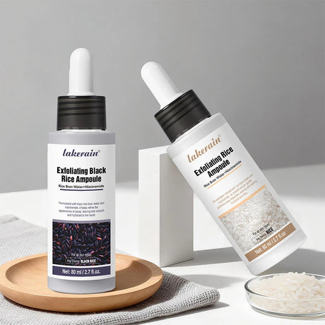 Rice Peeling Ampoule Soft Exfoliating Face and Body Scrub Dead Skin Cells Blackhead Remover for All Skin Types  korean skin care