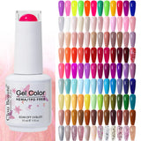 Clou Beaute Gel Nail Polish Neon Brown Royal Blue Red Green Pastal Nude Nail Art Varnishes Gel Lacquer HEMA/TPO FREE UV Gel Nail