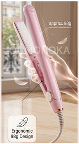 3 in 1 Hair Iron High Quality flat iron Straightening hot comb mini professional hair straightener & Curling Iron Styling Tools