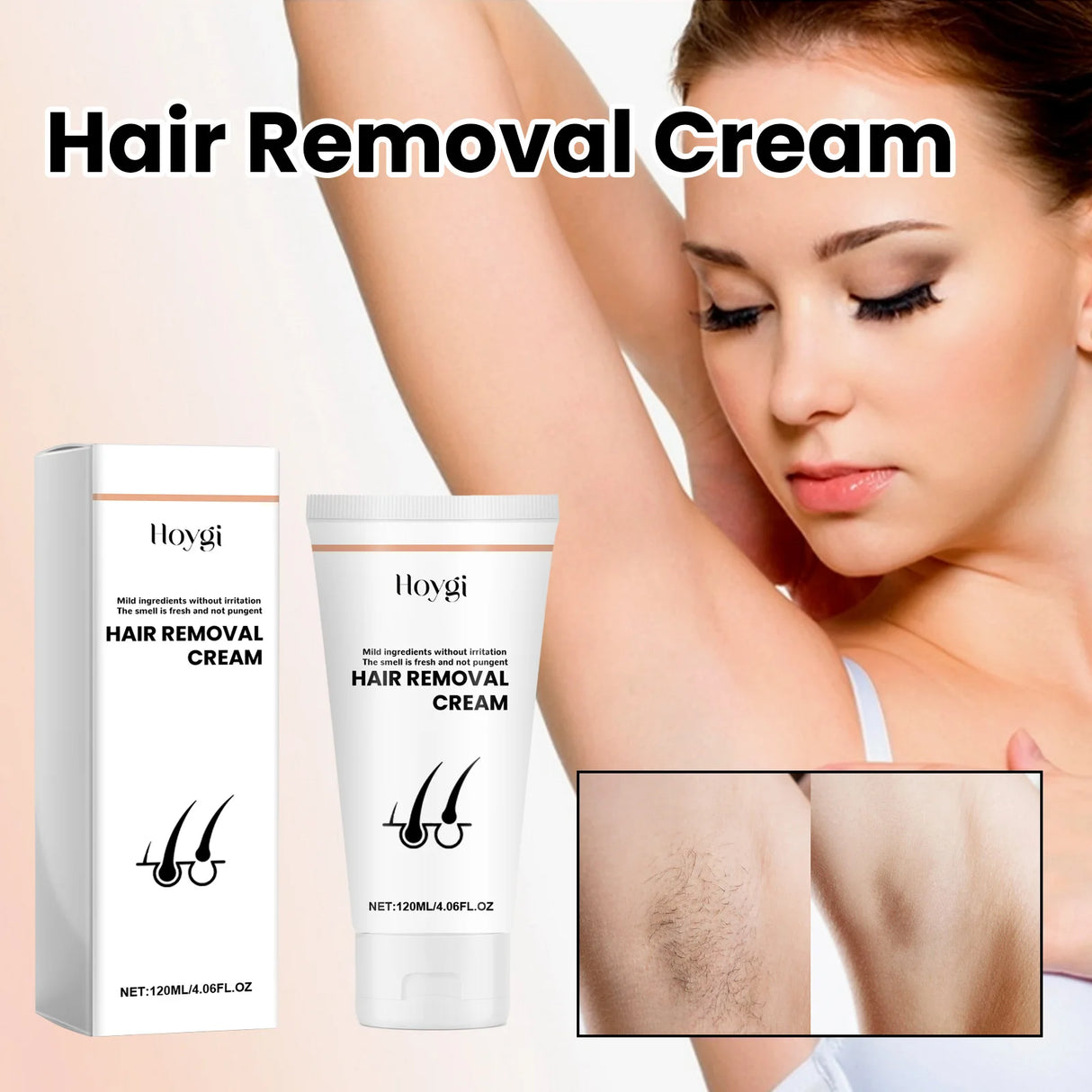 Hair Removal Cream Gentle Epilator Cream Intimate Areas Health Painless Hair Remover Growth Inhibitor For Woman Men Body Care