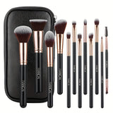 12pcs Makeup Brushes Set Professional High Quality Synthetic Hair Foundation Powder Contour Eyeshadow Make Up Brush