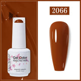 Clou Beaute Gel Nail Polish Neon Brown Royal Blue Red Green Pastal Nude Nail Art Varnishes Gel Lacquer HEMA/TPO FREE UV Gel Nail