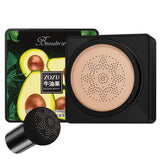 Air Cushion CC Cream Avocado CC Cream Foundation Long Lasting Matte Concealer Moisturizing BB Cream Makeup For Women & Girls