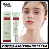 Centella Asiatica CC Cream Full Coverage Oil Control Brighten Skin Tone Long Lasting Cover Pores Moisturizing BB Cream Makeup