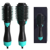 4-in-1 Hot Air Brush Hair Dryer Set | Curling, Straightening, Drying & Styling Tool with Rotating Ceramic Brush | Volumizer Blow Dryer Brush for Women | Ideal Birthday & Christmas Gift for Her | Salon-Style Results at Home