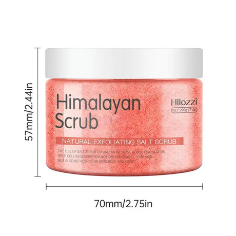 Body Scrub Exfoliating Salt Scrub, Removes Dead Skin, Natural Face Foot Hands Exfoliation Deep Cleansing & Moisturize Skincare