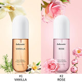 Vanilla & Rose Fragrance Mist Perfume Long Lasting Refreshing Portable Body Spray Gentle Natural Aroma for Women Daily Dating Tr