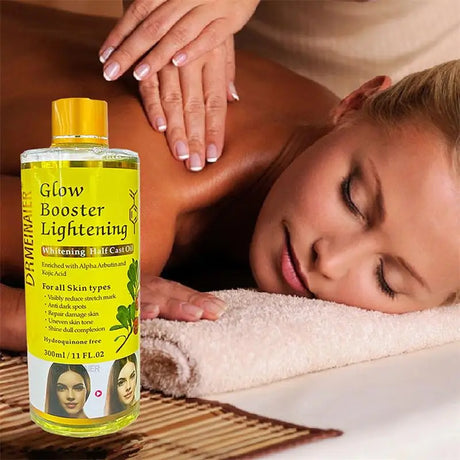 Super Moisturizing Body Care Oil Correcting Meridian Spa Relaxation Oil Arbutin Hydrates Skin With Turmeric Retinol Massage Oil