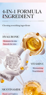 SADOER 4in1 Roll-on Moisturizing Eye Cream Anti Dark Circles Eyes Bags Firming Moisturizing Eye Serum Skin Care for Beauty Eyes