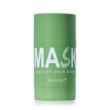 Face Clean Mask Green Tea Cleansing Stick Mask Shrink Pores Deep Blackhead Remover Facial Cleansing Moisturizing Mask 40g