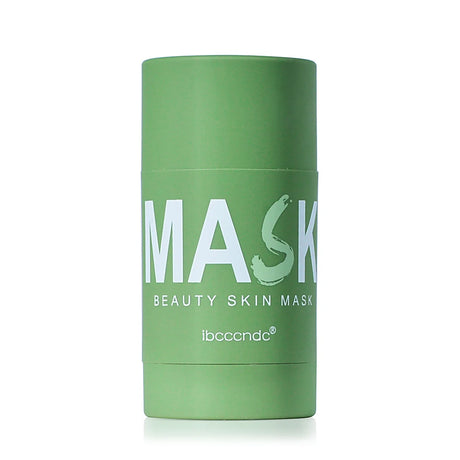 Face Clean Mask Green Tea Cleansing Stick Mask Shrink Pores Deep Blackhead Remover Facial Cleansing Moisturizing Mask 40g