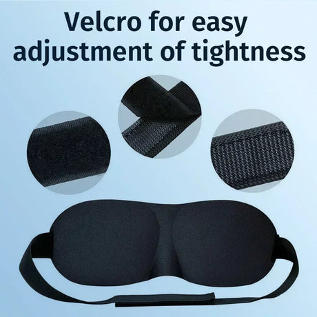 Sleeping Mask Cover Slaapmasker  Blockout Eye Comfort  Blindfold Concave Light with Women Men Aid Eye Travel
