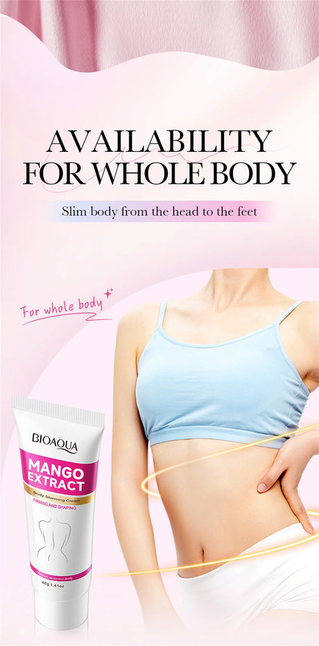 Fast Slimming Cream Weight Loss Remove Cellulite Sculpting Fat Burning Massage Firming Lifting Quickly Niacinamide Body Care 40g