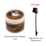 Man Retro Styling Pomade Gel Long-Lasting Moisturizing Hair Wax Pomade For Fluffy Hair Toupee Caramel Hair Oil Barbershop Tools