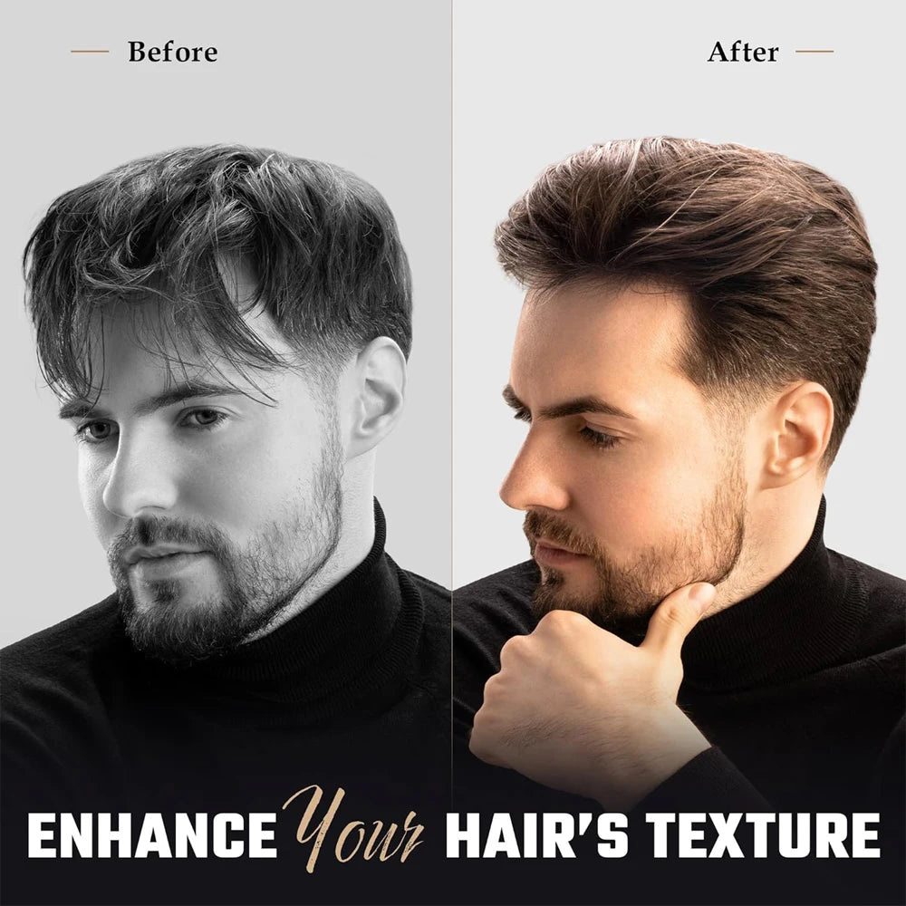 Man Retro Styling Pomade Gel Long-Lasting Moisturizing Hair Wax Pomade For Fluffy Hair Toupee Caramel Hair Oil Barbershop Tools