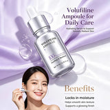 Volufiline Centella Asiatica Serum 10ml Gentle Soothing Moisturizing Facial Ampoule Essence Niacinamide Plumping Fast Absorbing