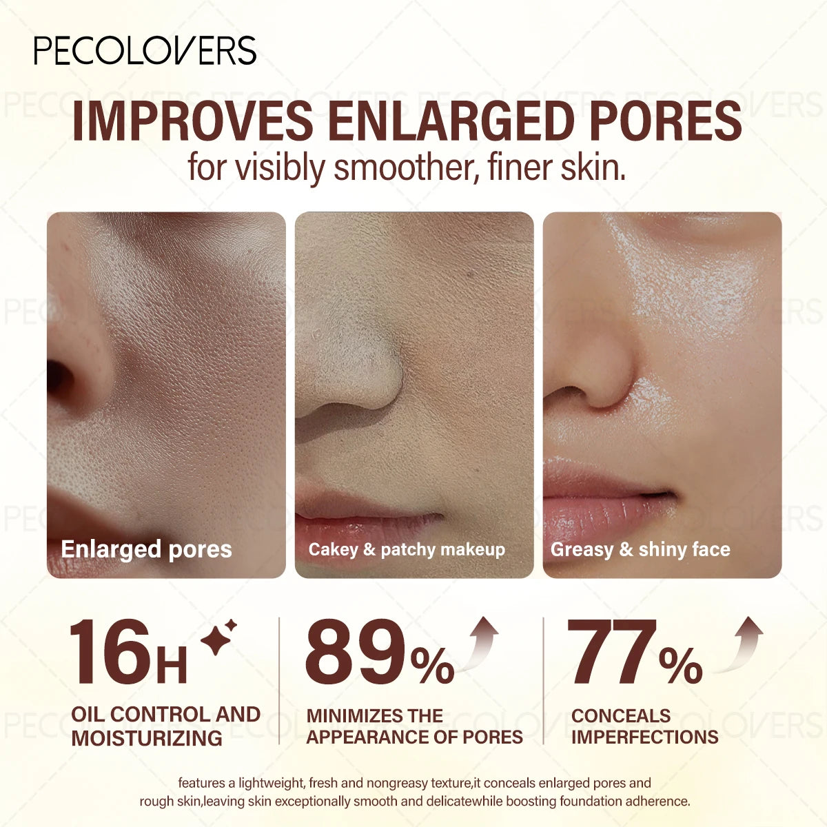 1PC Facial Primer Stick, Conceals Facial Flaws and Spots, Waterproof and Long-Lasting, for Makeup Application