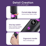 Wireless Electric Hot Comb Straight Hair Straightener Comb Straightening Brush Negative Ion Anti-Scalding Styling Tool