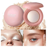 3D Face Highlighter Powder Instant Silky Baked Shimmer Illuminator Makeup Natural Glossy Brighten Contouring Glitter High Gloss