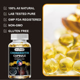Alxfresh Chondroitin Glucosamine Capsules Turmeric Tablet for Knee, Joint Health, Bone Quickly Nutrition Supplement
