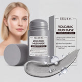 Alaska Volcano & Green Tea Deep Pore Cleansing Mask Stick Blackhead Remover&Oil Control Exfoliating Clay Mask for All Skin Types