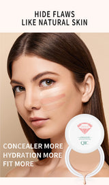 QIC Waterproof & Sweatproof Concealer Cream - Tattoo coverage, Long-Lasting Foundation, Natural,Full coverage, All Skin Types