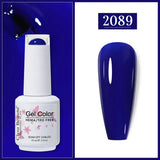 Clou Beaute Gel Nail Polish Neon Brown Royal Blue Red Green Pastal Nude Nail Art Varnishes Gel Lacquer HEMA/TPO FREE UV Gel Nail
