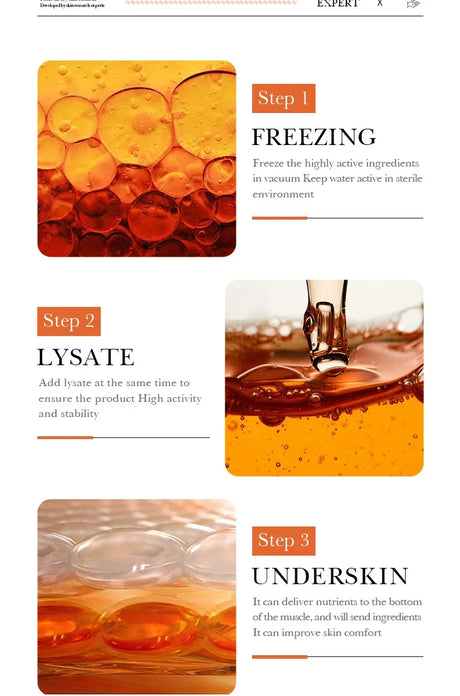 BIOAOUA Oligopeptide Face Skin Repair Freeze-dried Powder Set Sensitive Skin Moisturizing and Smoothing Hyaluronic Acid Essence