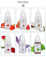 DIY 10ml Pure Fruit Fragrance Oil Diffuser Essential Oils Strawberry Flavor Oil For Lip Gloss DIY Soap Making Lipgloss Essence