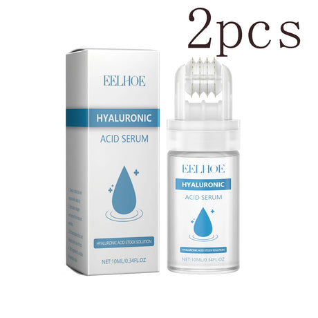 Hyaluronic Acid Roll-On Serum Lightweight Hydrating Firming Collagen Skin Care for Dry Dehydrated Skin Non-greasy Moisturizing