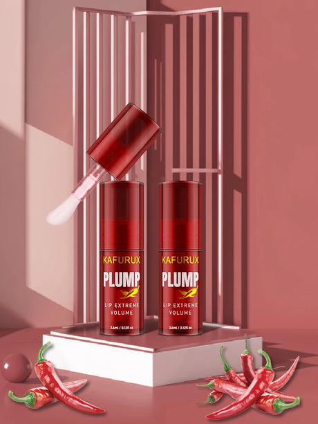 1PC Chili Pepper Lip Plumper Oil Long Lasting Moisturizing Lip Gloss Serum Instant Volumising  Essence Oil Lip Makeup for Women