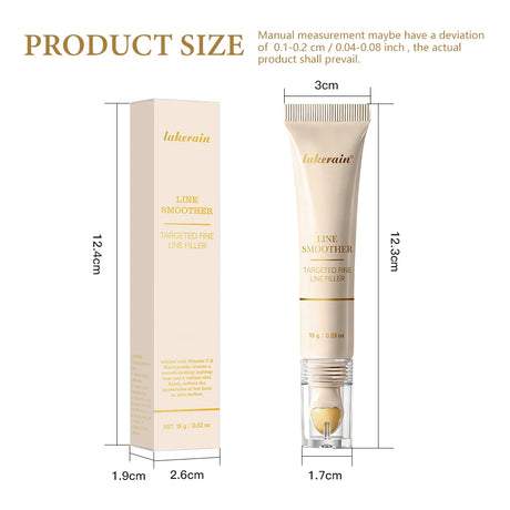 Smooth Fine Line Primer Soften Fine Lines Pores Natural Matte Finish Improve Dull Skin Deeply Hydration Silky Lightweight Primer